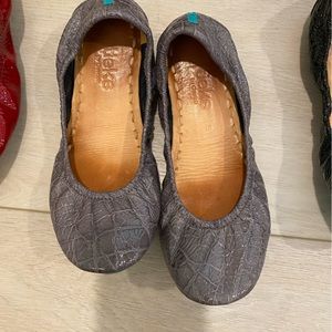 Tieks Ballet Flats - Slate Grey Croc 6